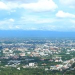 Chiang Mai Garden city panorama view