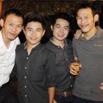 Gay boys at Radchada Cafe