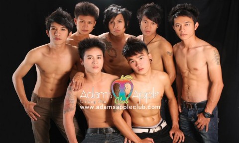Gay Club Adam's Apple Chiang Mai - handsome go-go boys