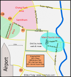 The gay areas of Chiang Mai