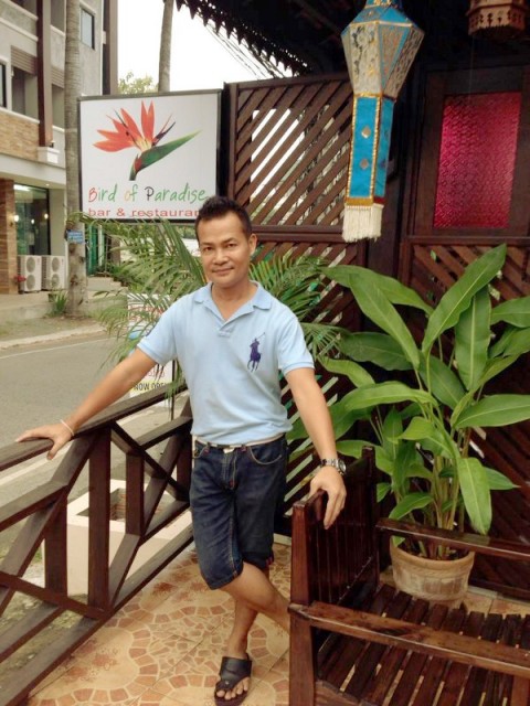 Khun Bird at Bird of Paradise Restaurant