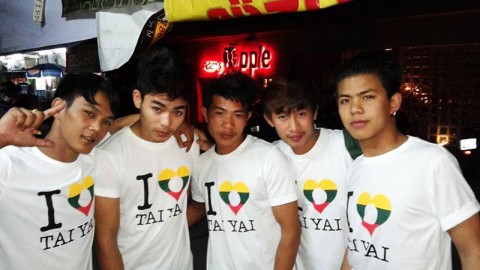 Chiang Mai Gay Scene - Tai Yai mountain boys at Adam's Apple Gay Club