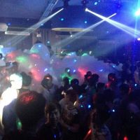foam party at See Man Pub- Gay club in Chiang Mai