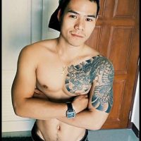 gay massage boy with tattoo - common massage chiangmai