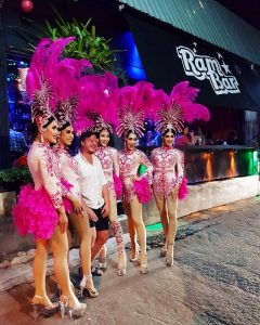 Ram Bar Show Chiang Mai - gay pink tutus