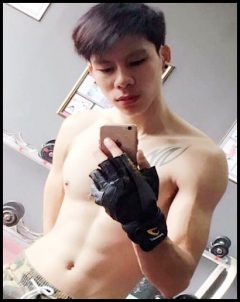 Sexy guy working at common massage in gay chiang mai