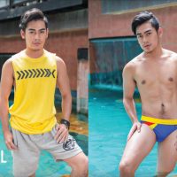 handsome pool boy thailand gay magazine Thai Puan