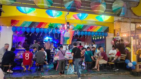 Orion Bar - popular gay bar at Chiang Mai Night Bazaar