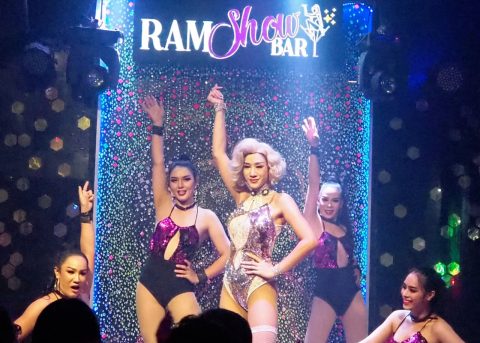 Show girls at Ram Show bar on Gay Soi 6, Chiang Mai