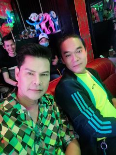 LGBTQ rules! Pon and Ray at BRC Gay Karaoke Chiang Mai